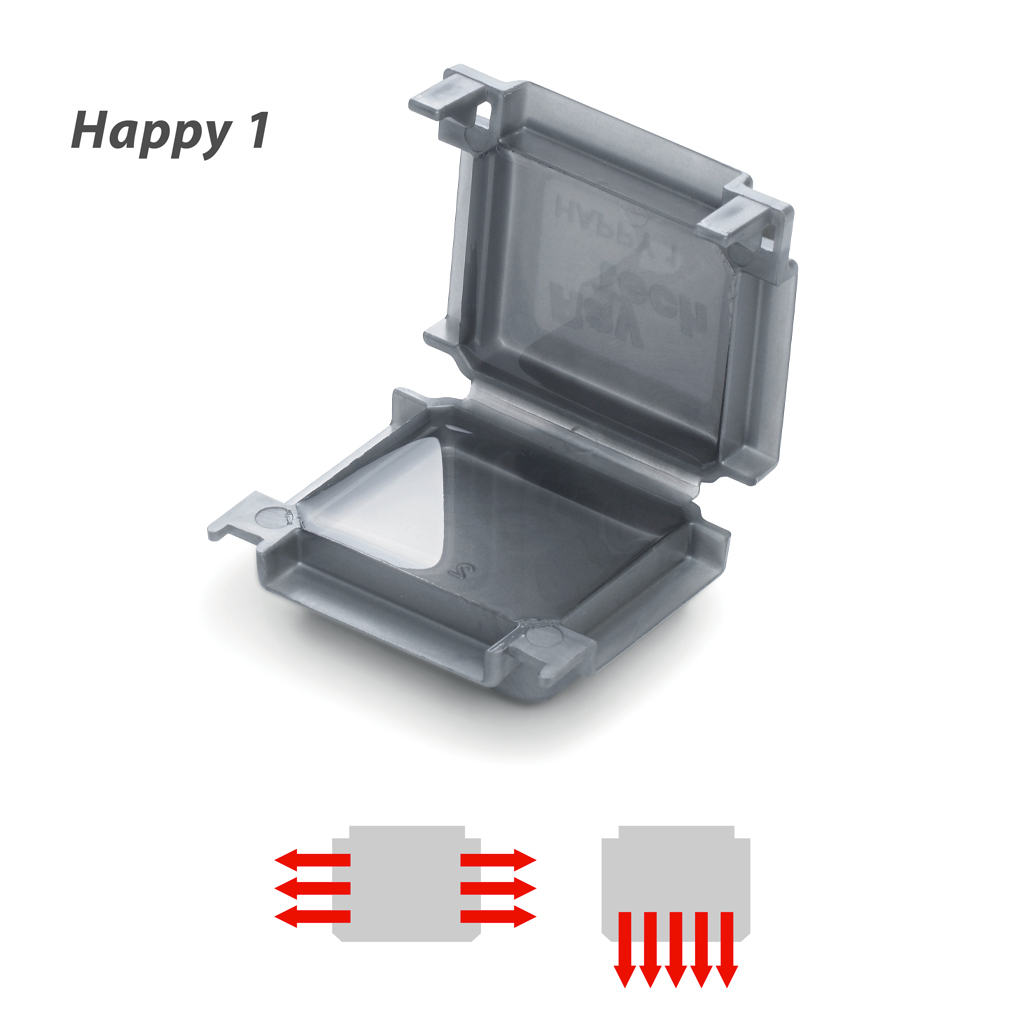 Raytech Happy GelBox boîte de jonction gel IPX8 3 entrées