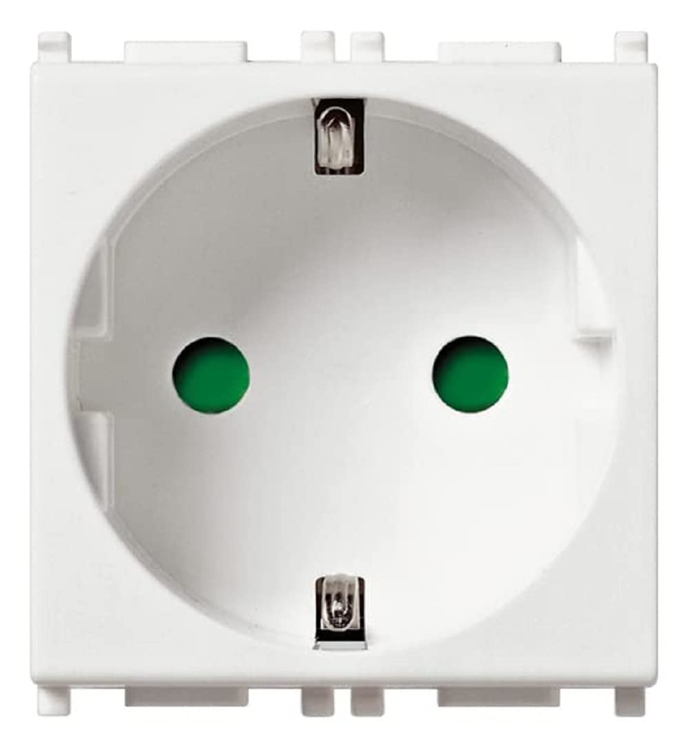 Vimar Plana 14208.FX prise schuko blanc 16A 2 modules