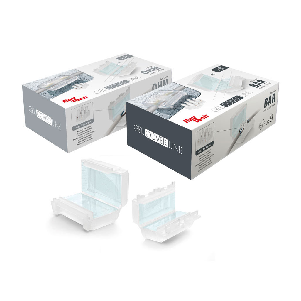Raytech Gel Cover Line connecteur gel 3x1-6mm²