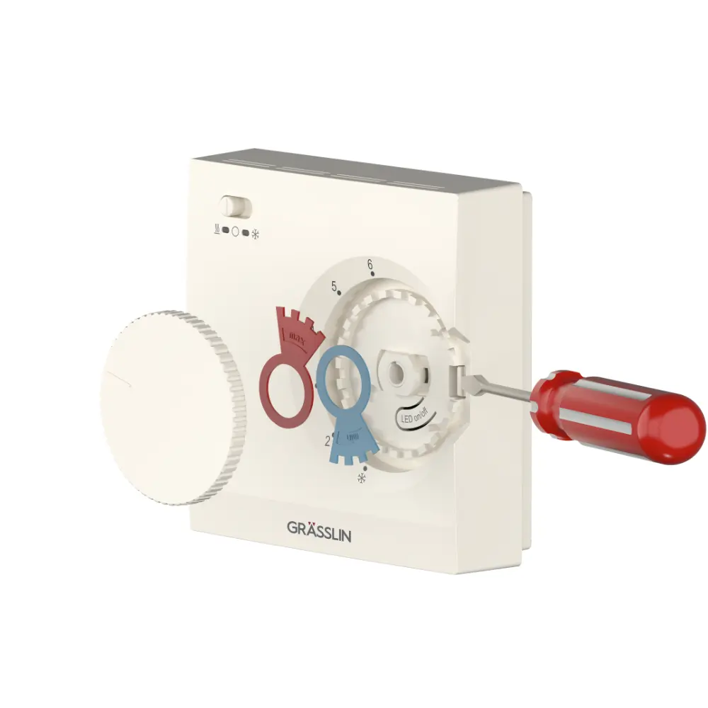 Grasslin thermio 301 A thermostat d'ambiance mécanique 230V
