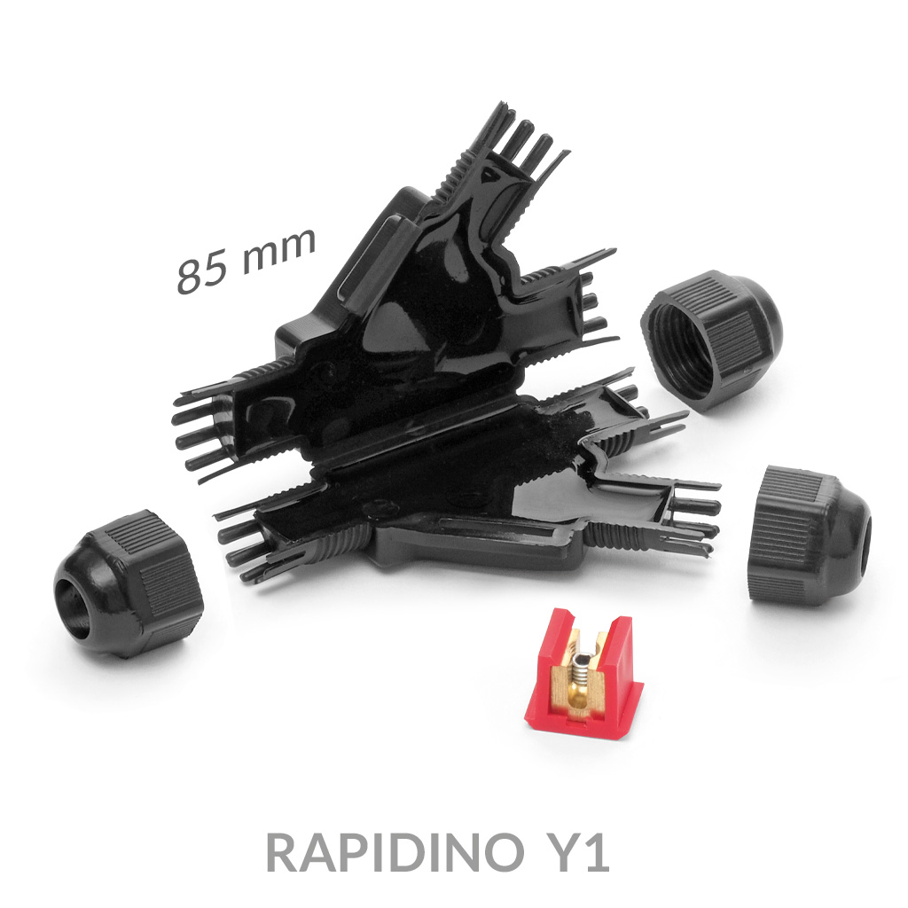 Raytech Mini Rapid Joint IP68 joint gel étanche droite dérivation
