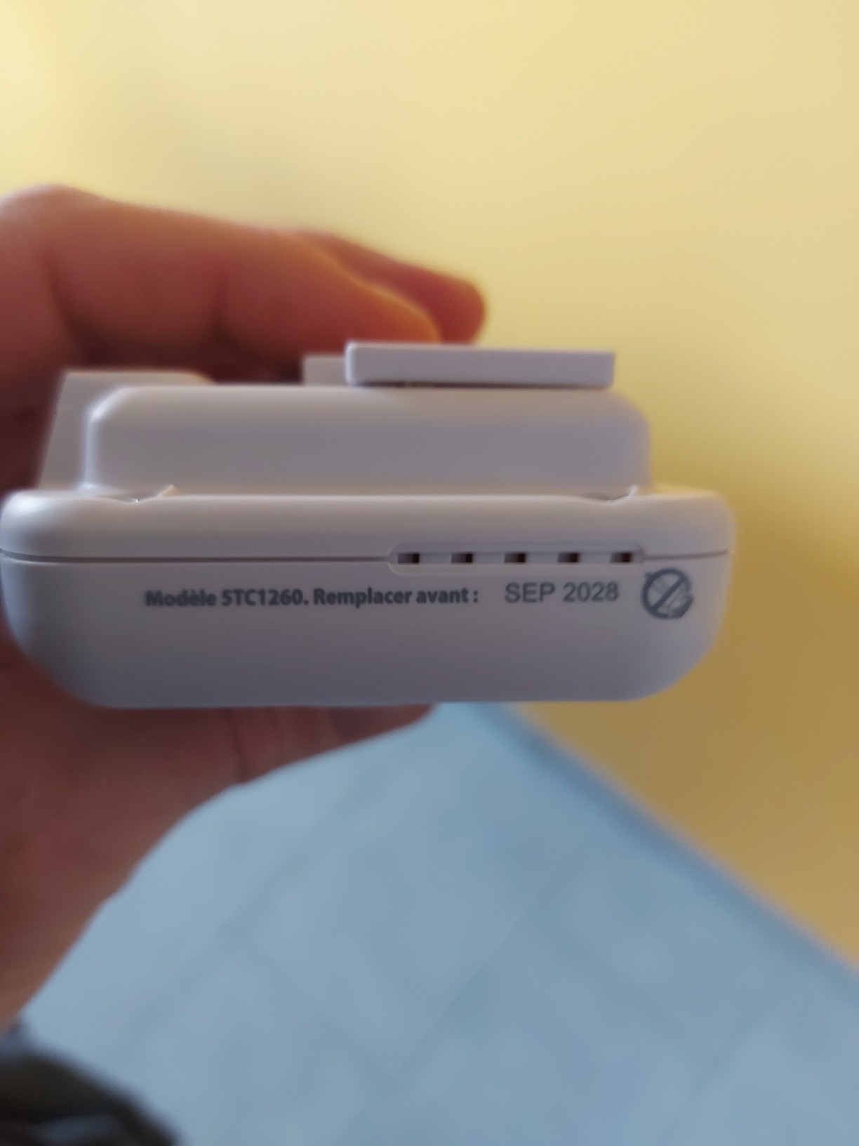Siemens delta ONE détecteur CO 5TC1260 10 ans