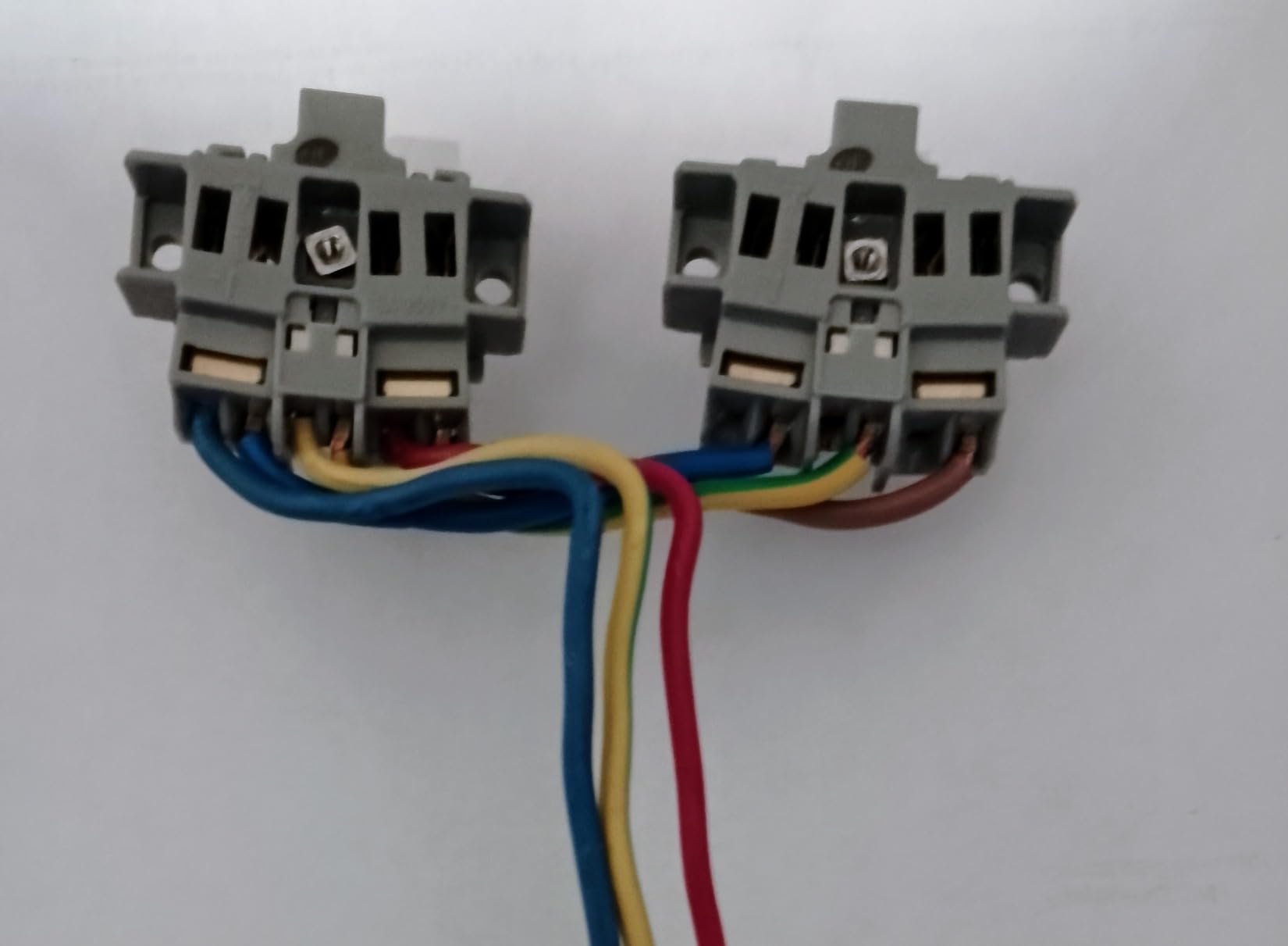 Siemens étanche double prise 2P+T IP54 grise saillie