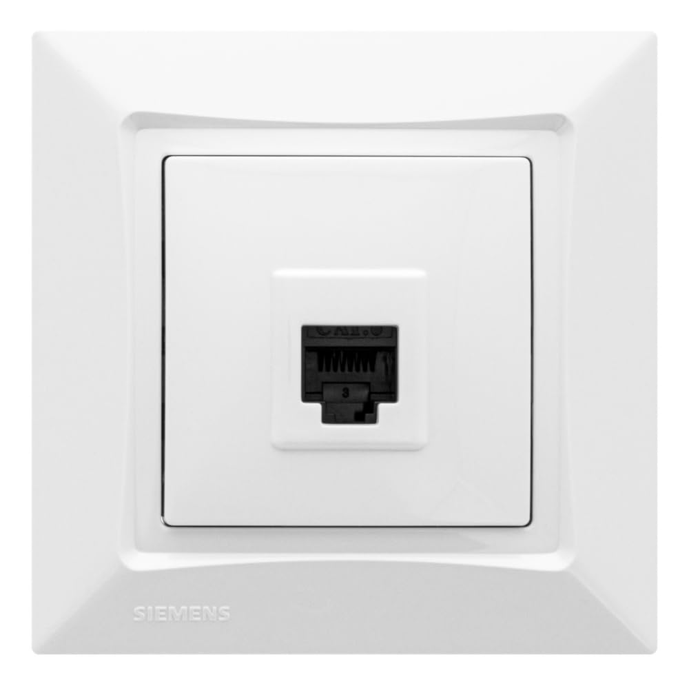 Siemens Delta One prise RJ45 blanc