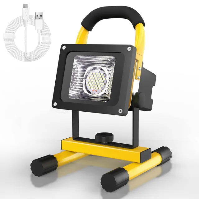 T-Sun Work Lights projecteur LED rechargeable 30W 2500LM IP65