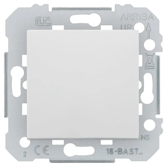 Siemens Delta Viva poussoir blanc interrupteur réversible