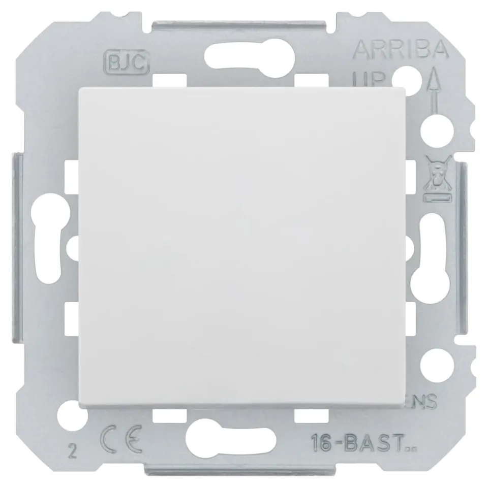 Siemens Delta Viva poussoir blanc interrupteur réversible