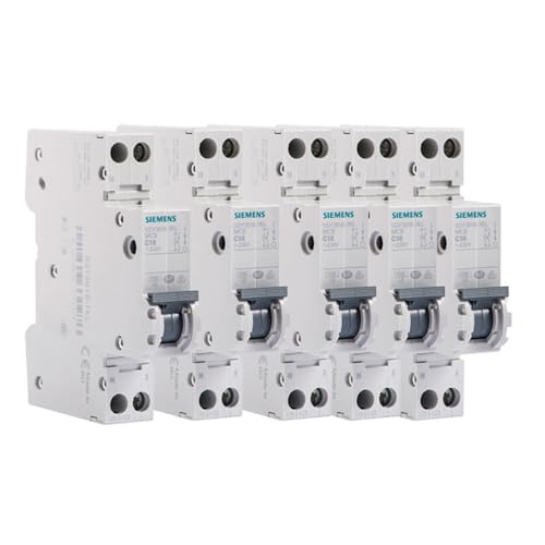 Siemens SENTRON Disjoncteur 16A Phase+Neutre Lot 5 Courbe C