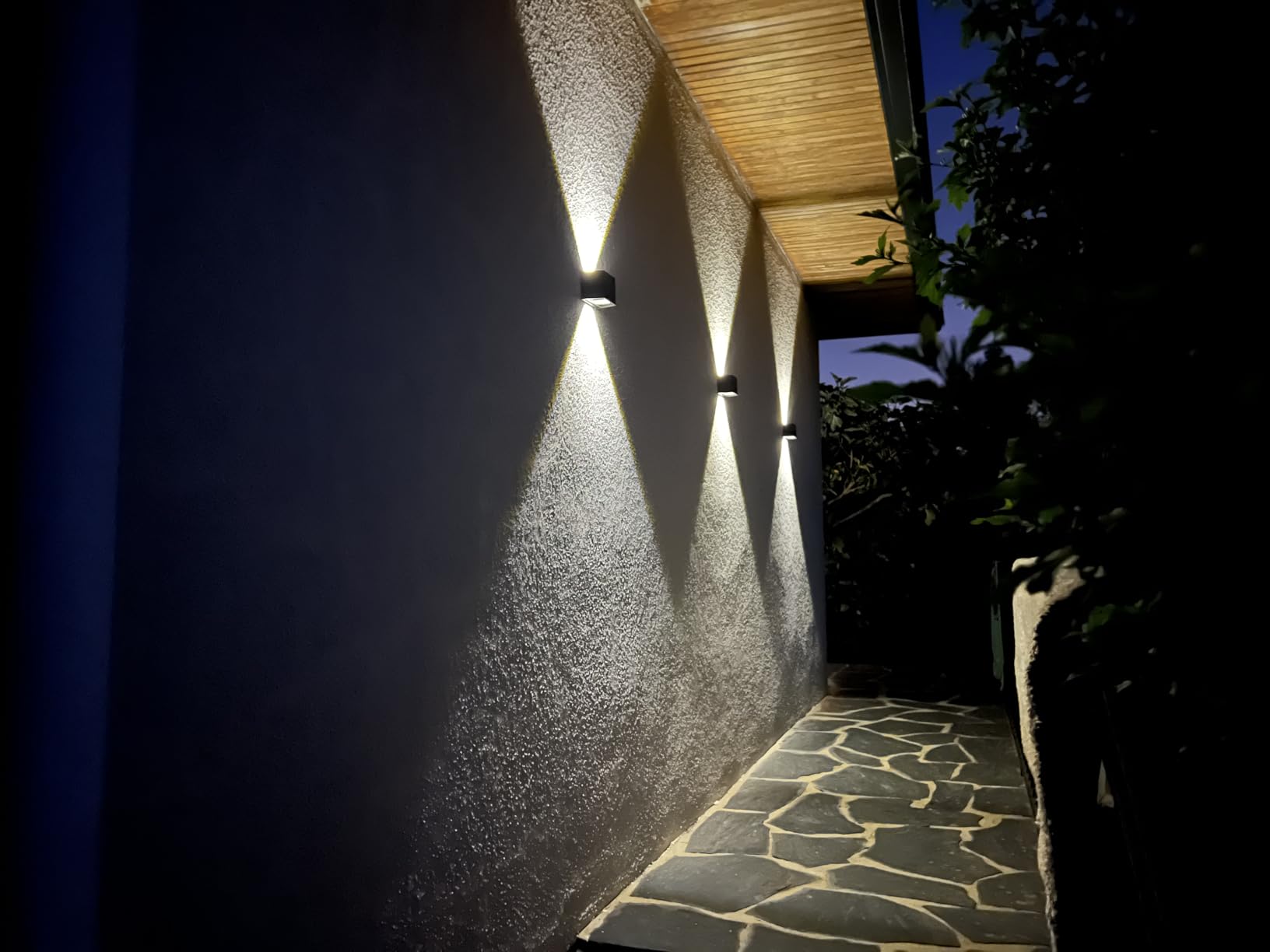 T-Sun Wall Lights Applique Solaire Lot 4 IP65 3000K