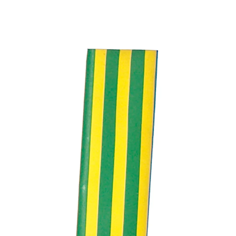 Raytech RDCT-B gaine thermorétractable jaune vert barres