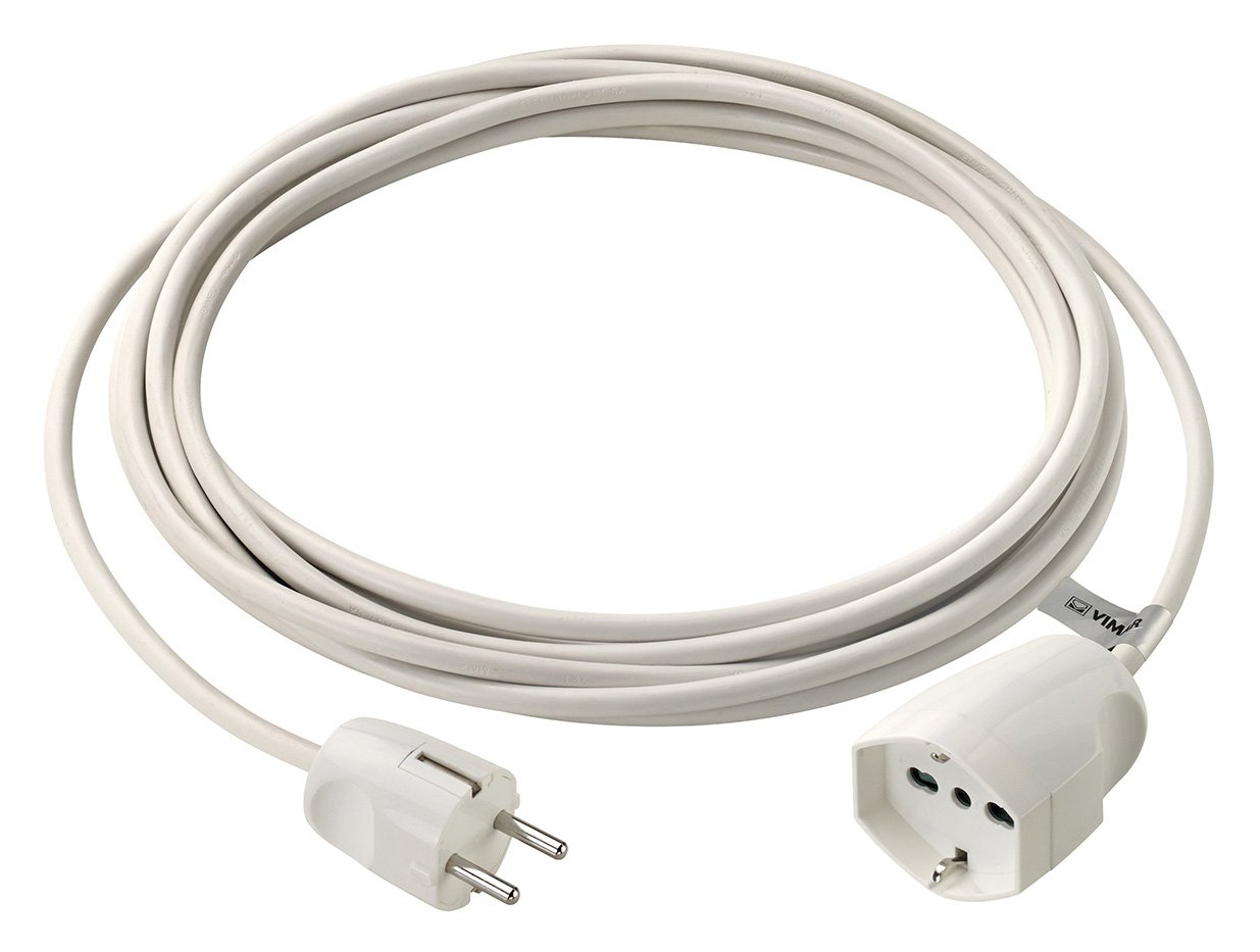 Vimar 0P32401.B prolongateur 5 m 16A blanc Sicury