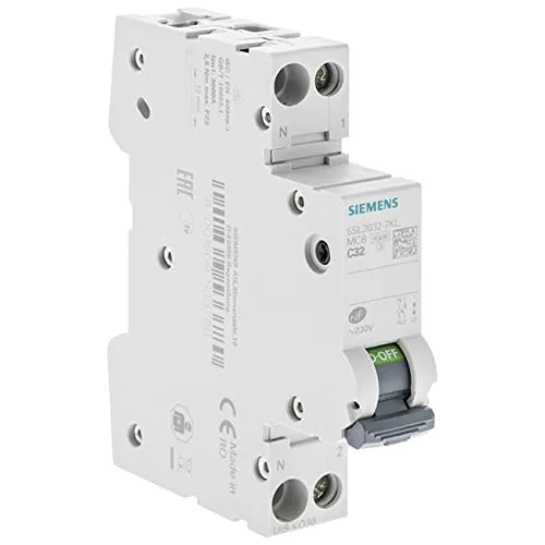Siemens Sentron disjoncteur 32A Ph+N courbe C 4,5kA