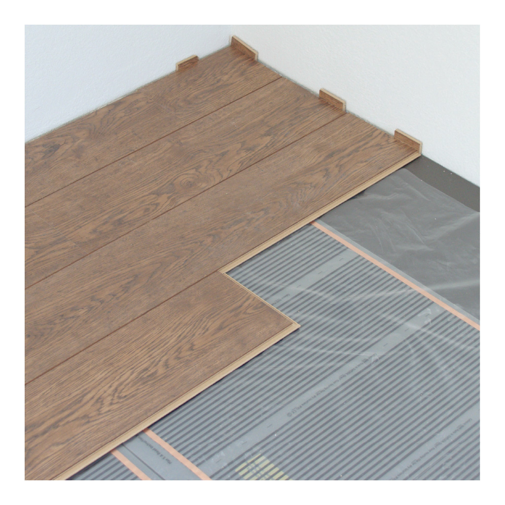 Raytech Comfort Easy Wood film chauffant sol stratifié + thermostat