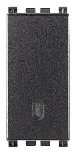 Vimar Arké 19008 poussoir 1P 10A gris 1 module