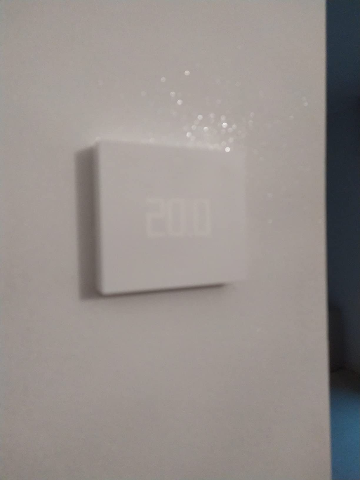 Vimar 02912.G thermostat WiFi noir mural chauffage