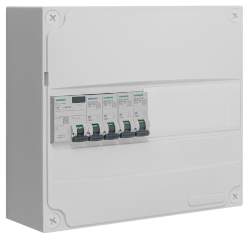 Siemens tableau électrique 1 rangée pré-équipé 40A type AC