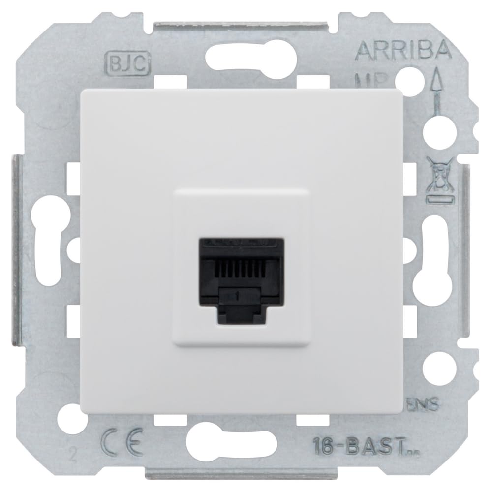 Siemens Delta Viva prise RJ45 blanc réseau