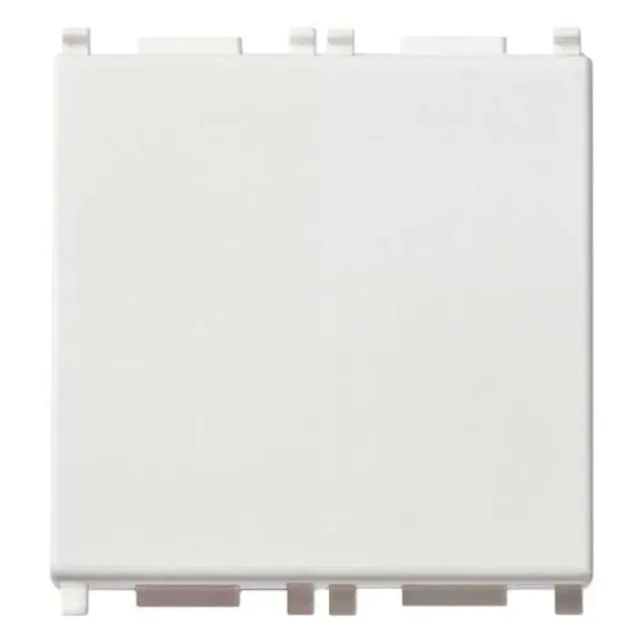 Vimar Plana 14008.FX.2 Poussoir 1P NO 10A Blanc 2 Modules
