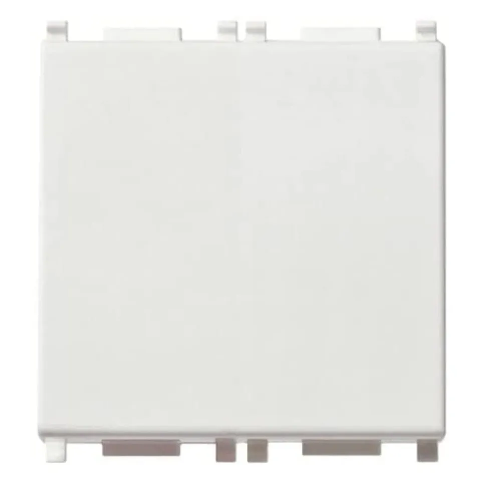 Vimar Plana 14008.FX.2 Poussoir 1P NO 10A Blanc 2 Modules