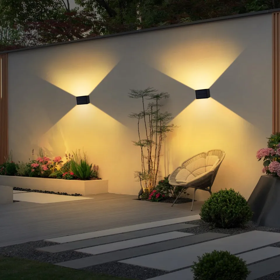 T-Sun Wall Lights applique solaire 3000K lot 2 IP65