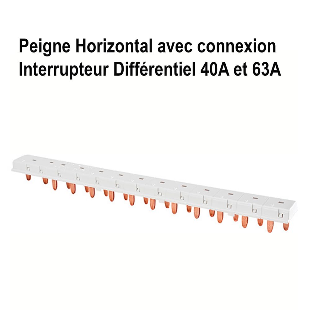 Siemens Peigne Horizontal Inter Diff 40 A 63 A Phase Neutre