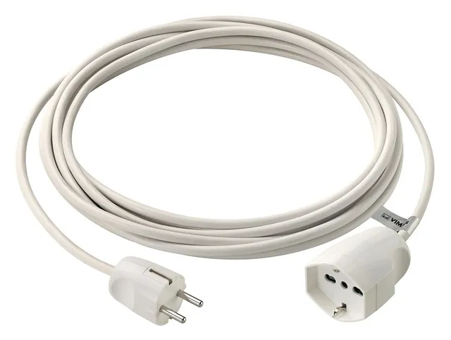 Vimar 0P32401.B prolongateur 5 m 16A blanc Sicury