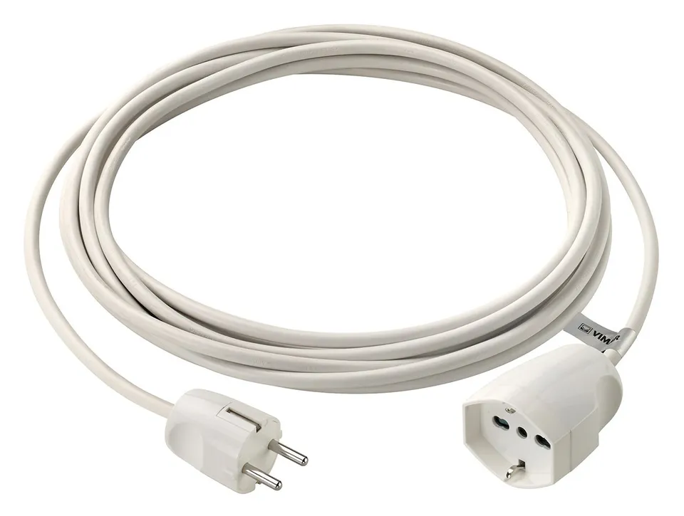 Vimar 0P32401.B prolongateur 5 m 16A blanc Sicury