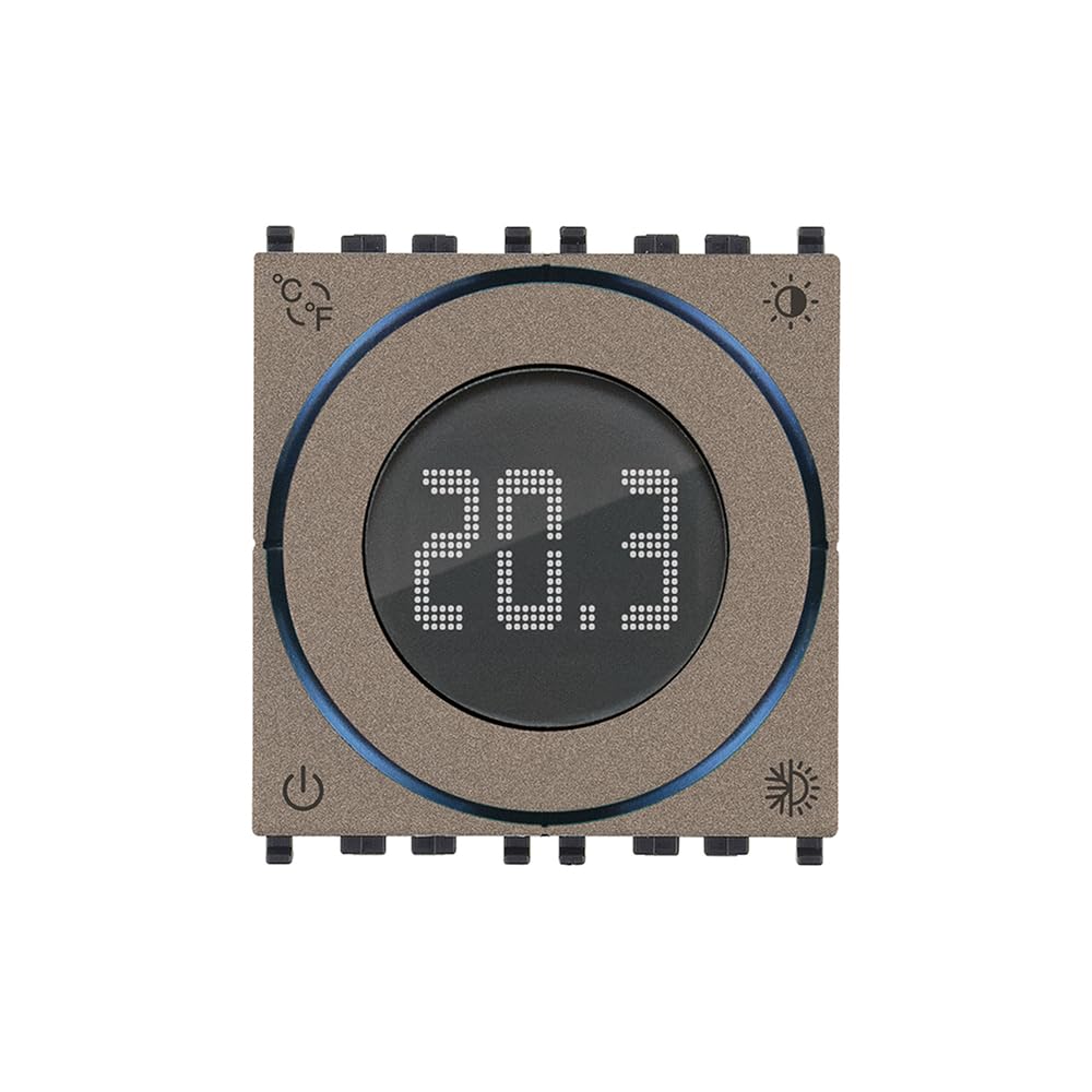 Vimar Composants de base Thermostat 02973.B WiFi Blanc 2 Modules