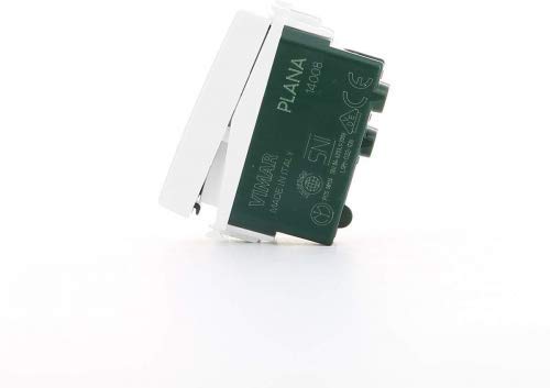 Vimar Plana 14008 poussoir 10A blanc éclairable