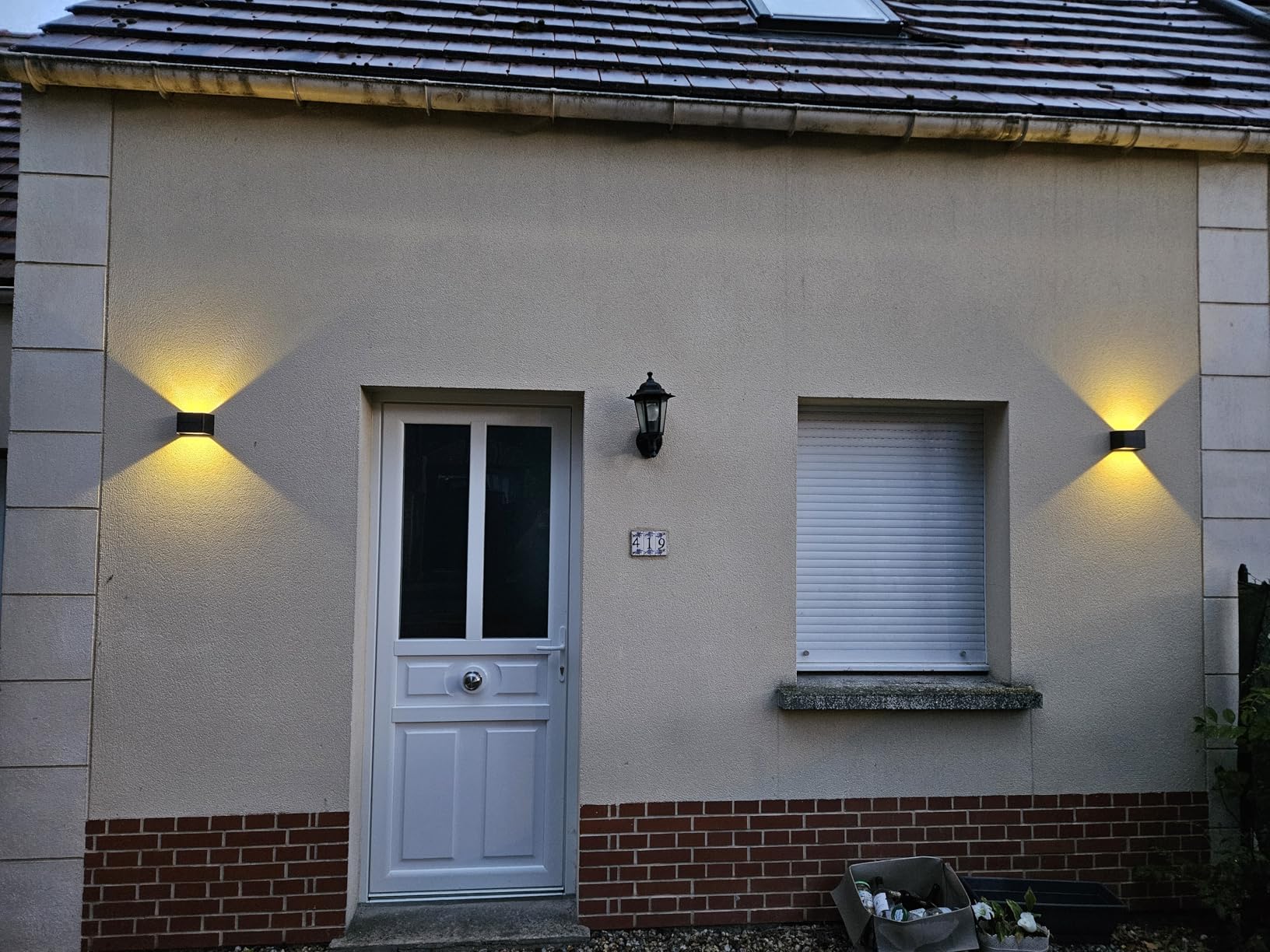 T-Sun Wall Lights applique solaire vintage détecteur lot 2
