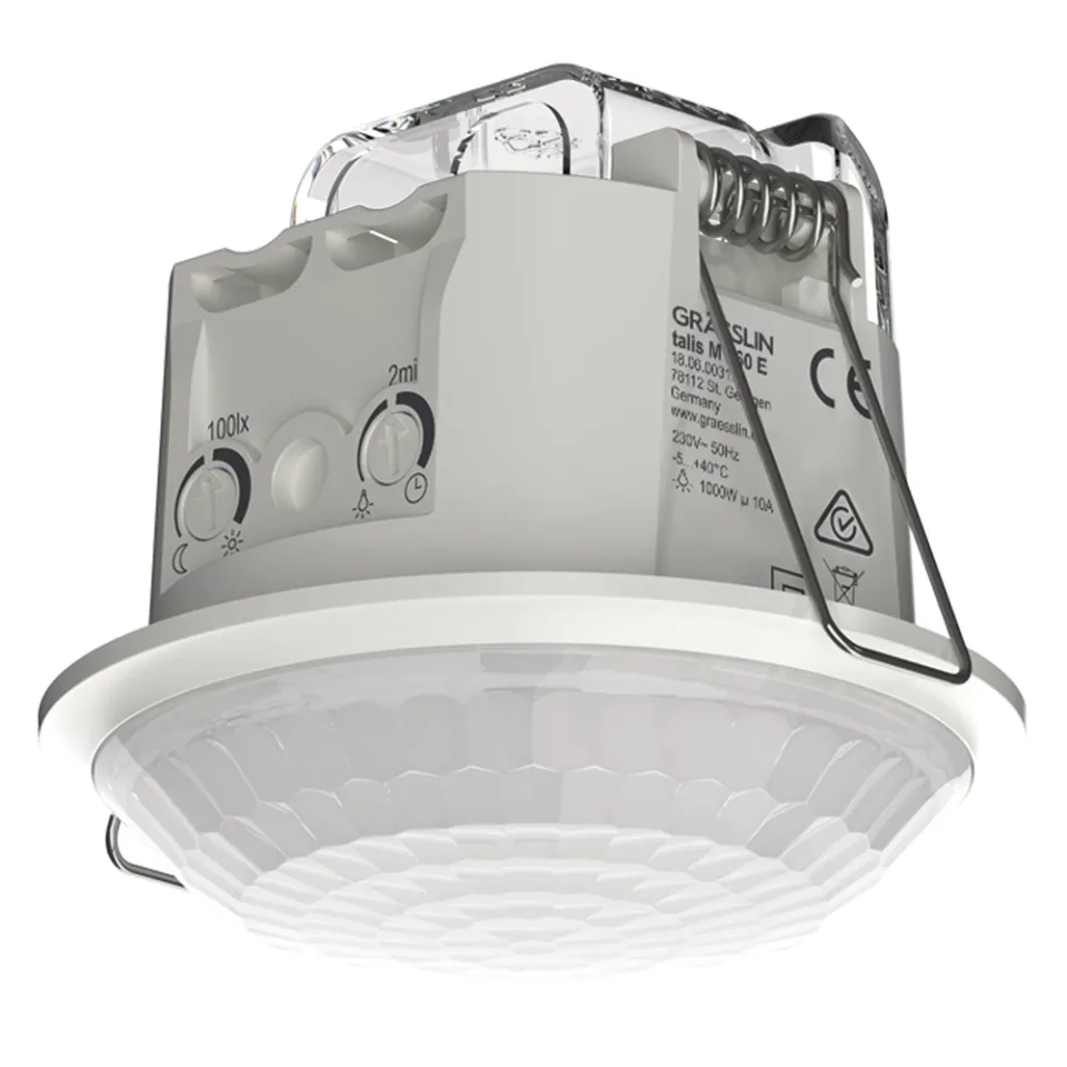 Grasslin talis M 360 E détecteur de mouvement plafond 360° 1 canal