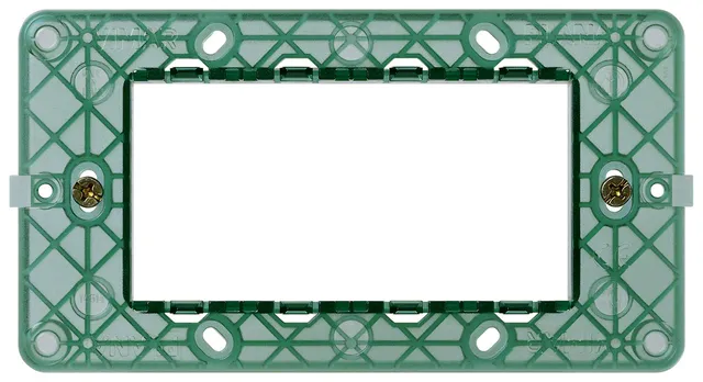 Vimar Plana 0R14614 support 4 modules avec vis