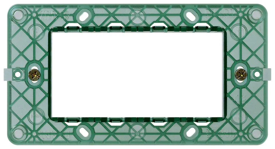Vimar Plana 0R14614 support 4 modules avec vis