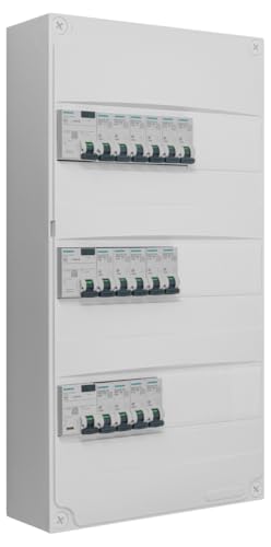 Siemens tableau 3 rangées pré-équipé 3x40A 16 disj.