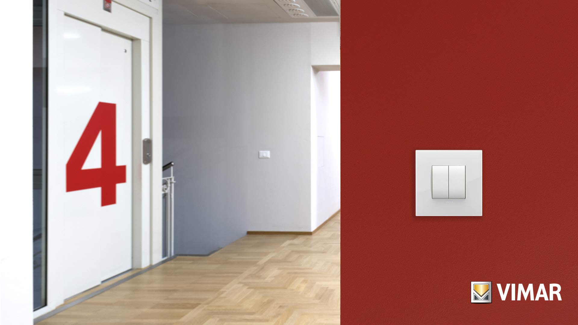 Vimar Arké 0K03906.05 interrupteur Hue blanc