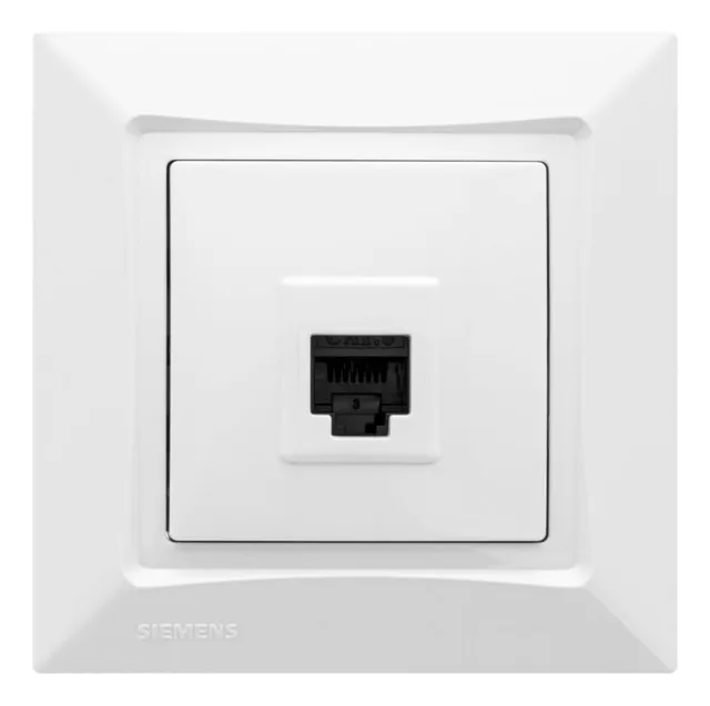 Siemens Delta One prise RJ45 blanc