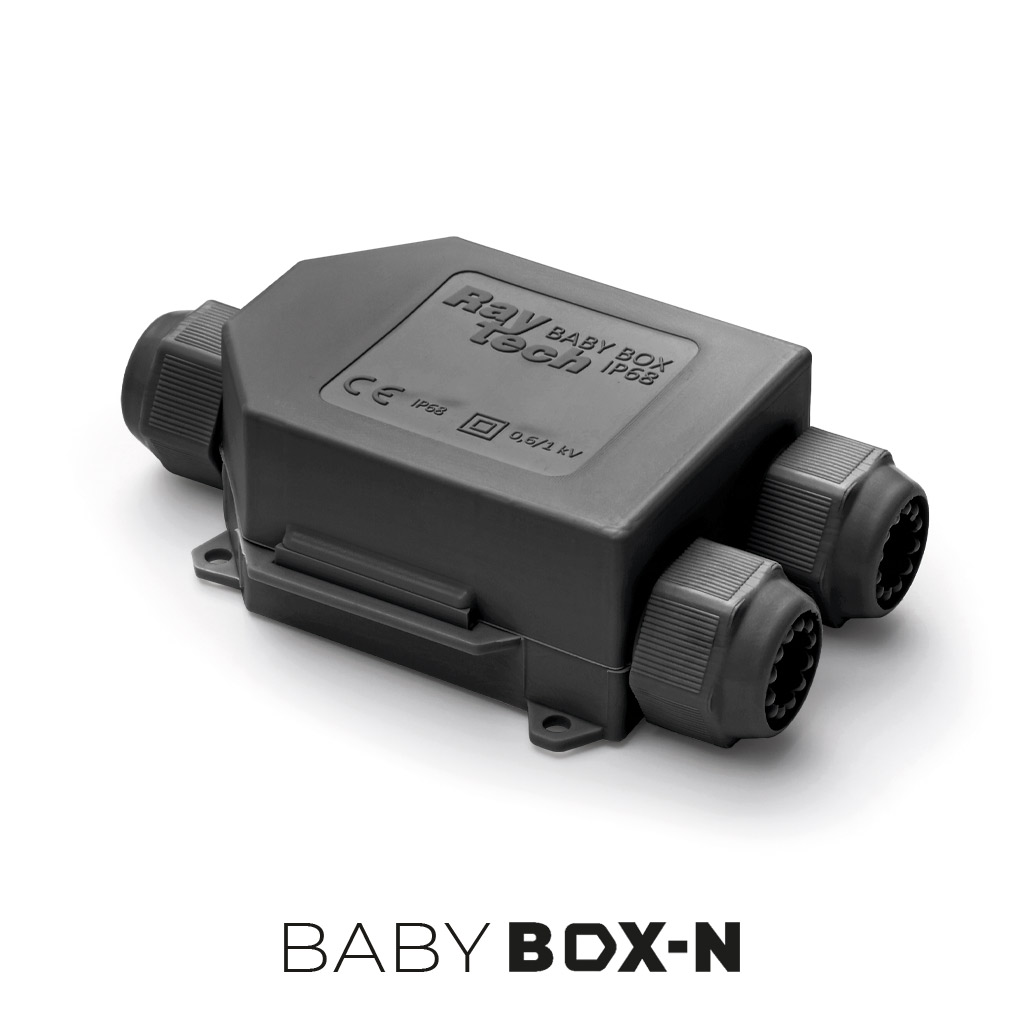Raytech Joints Ready Box IP68 boîte jonction gel 16 mm