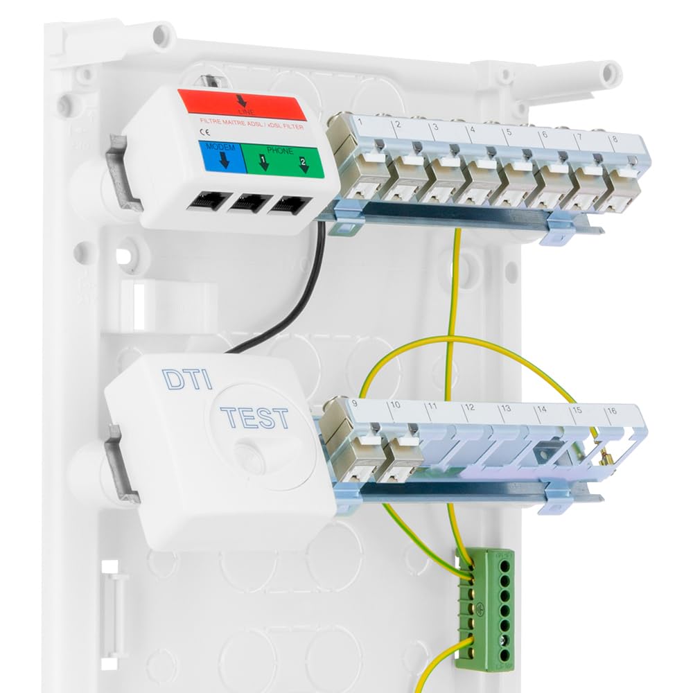 Siemens coffret grade 3 TV 10 RJ45 communication