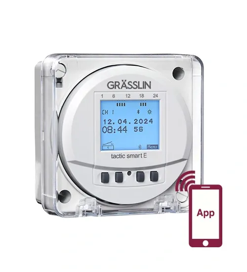 Grasslin tactic smart E horloge programmable 1 canal 230V