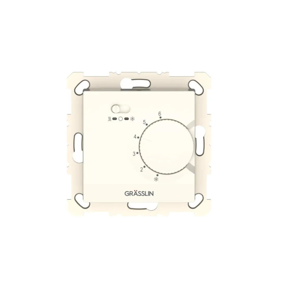 Grasslin thermio 301 E thermostat mural blanc