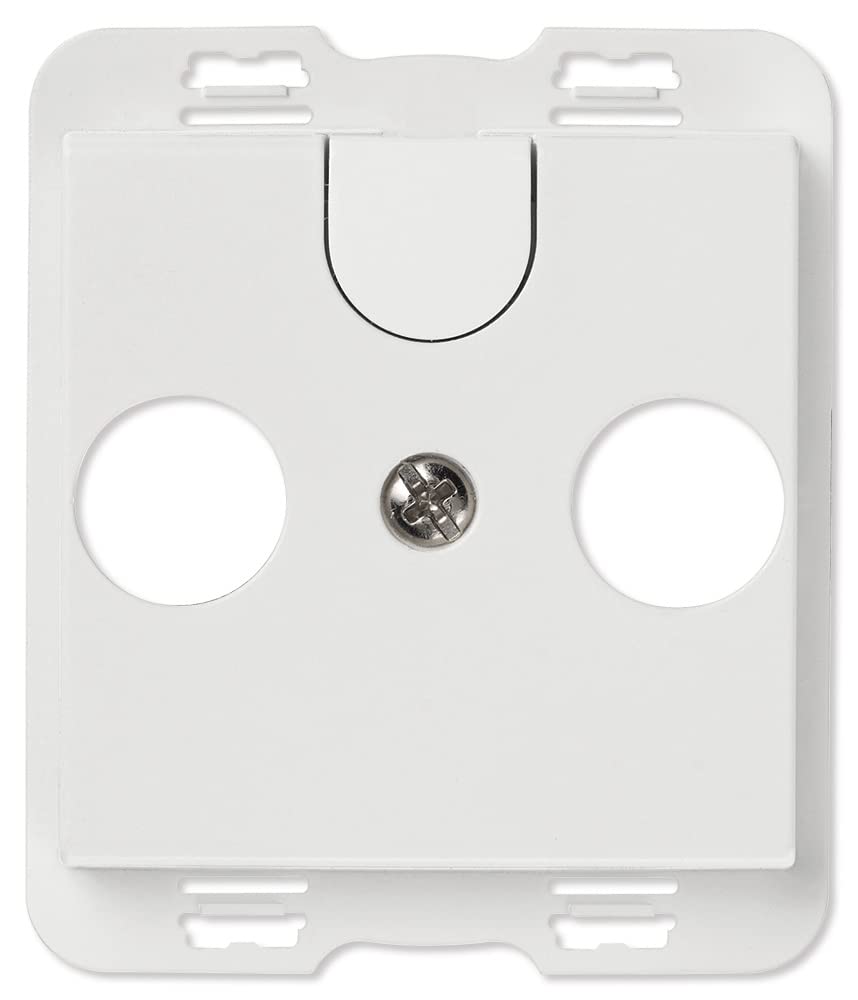 Vimar Plana 14319 adaptateur coaxial TV 2 modules blanc