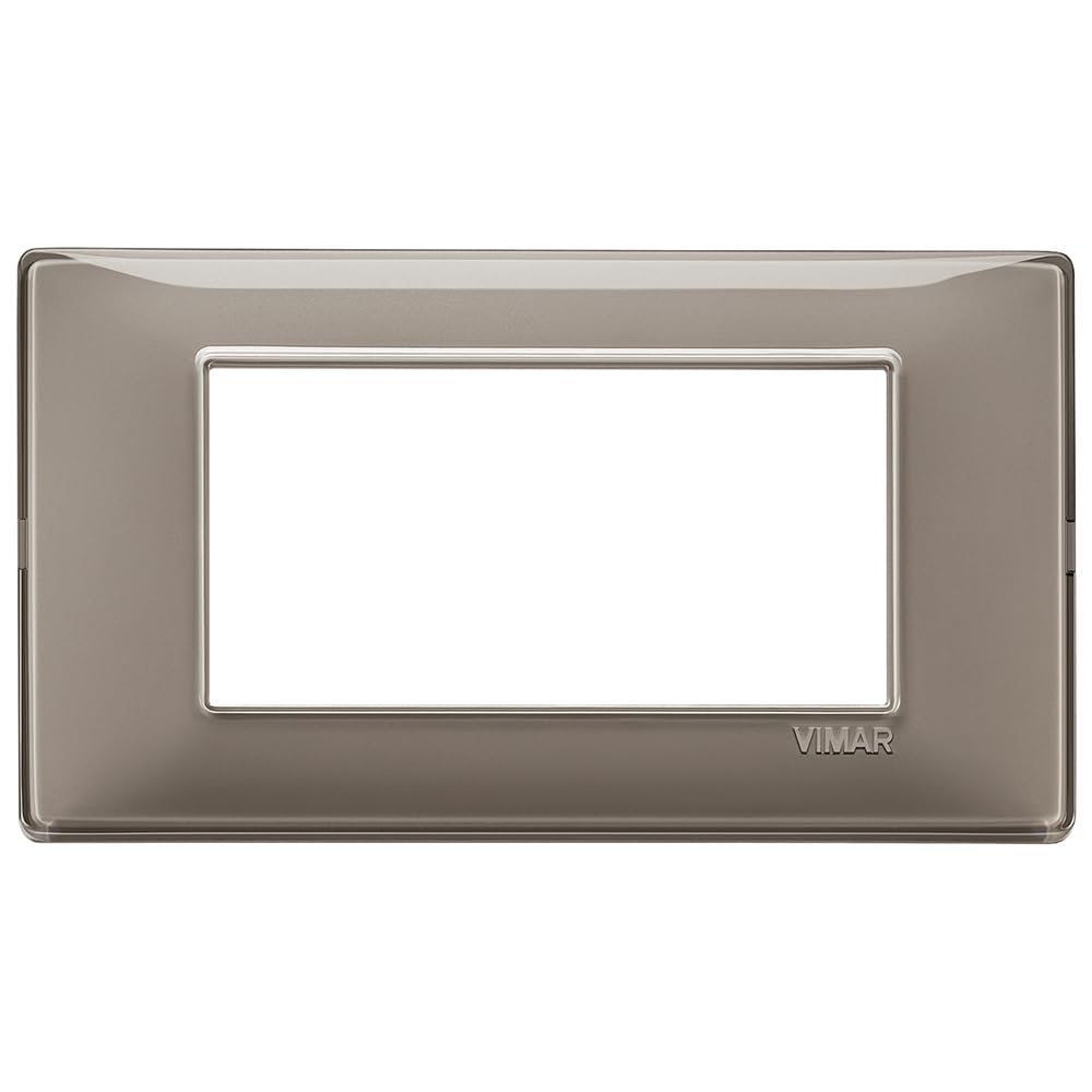 Vimar Plana plaque 2 modules blanc 14642.01 technopolymère