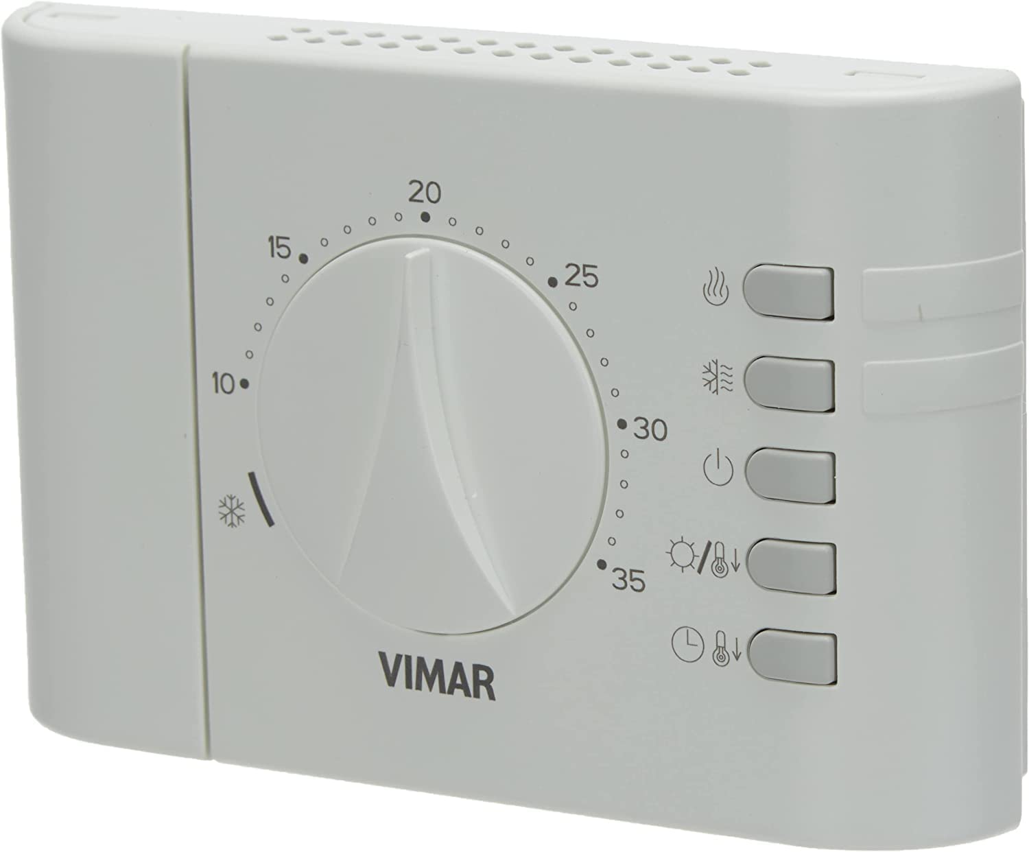 Vimar 02900.1 thermostat électronique mural piles AA