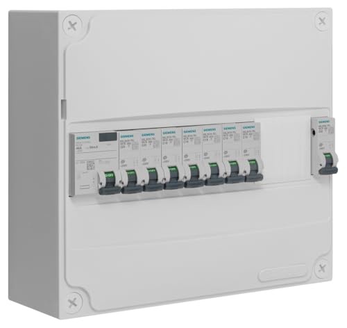 Siemens tableau 1 rangée pré-équipé monophasé 40A