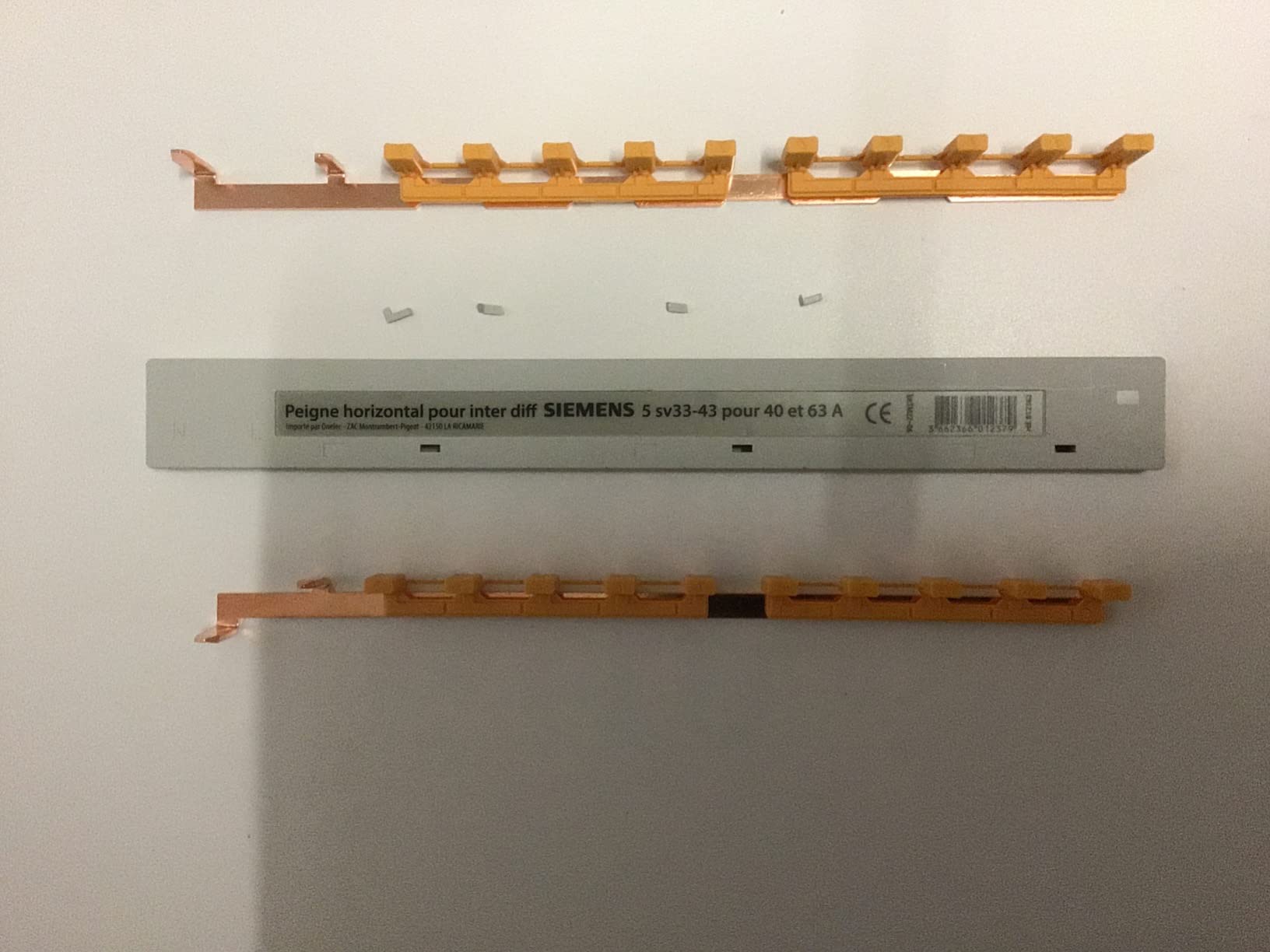 Siemens tableau 1 rangée pré-équipé monophasé 40A