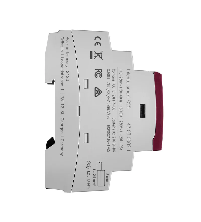 Grasslin talento smart C25 horloge connectée 230V
