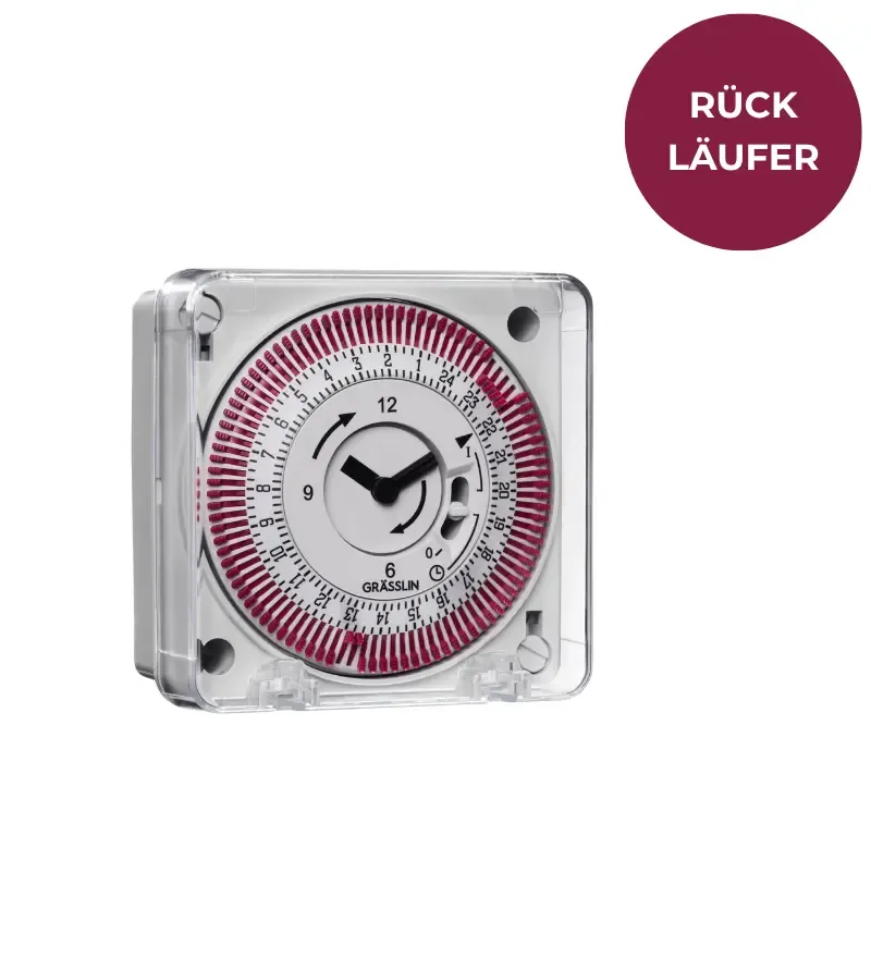 Grasslin tactic 111 E interrupteur horaire digital retour