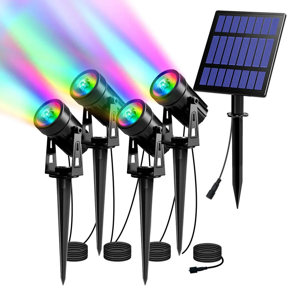 T-Sun Spot Lights spot solaire multicolore IP65