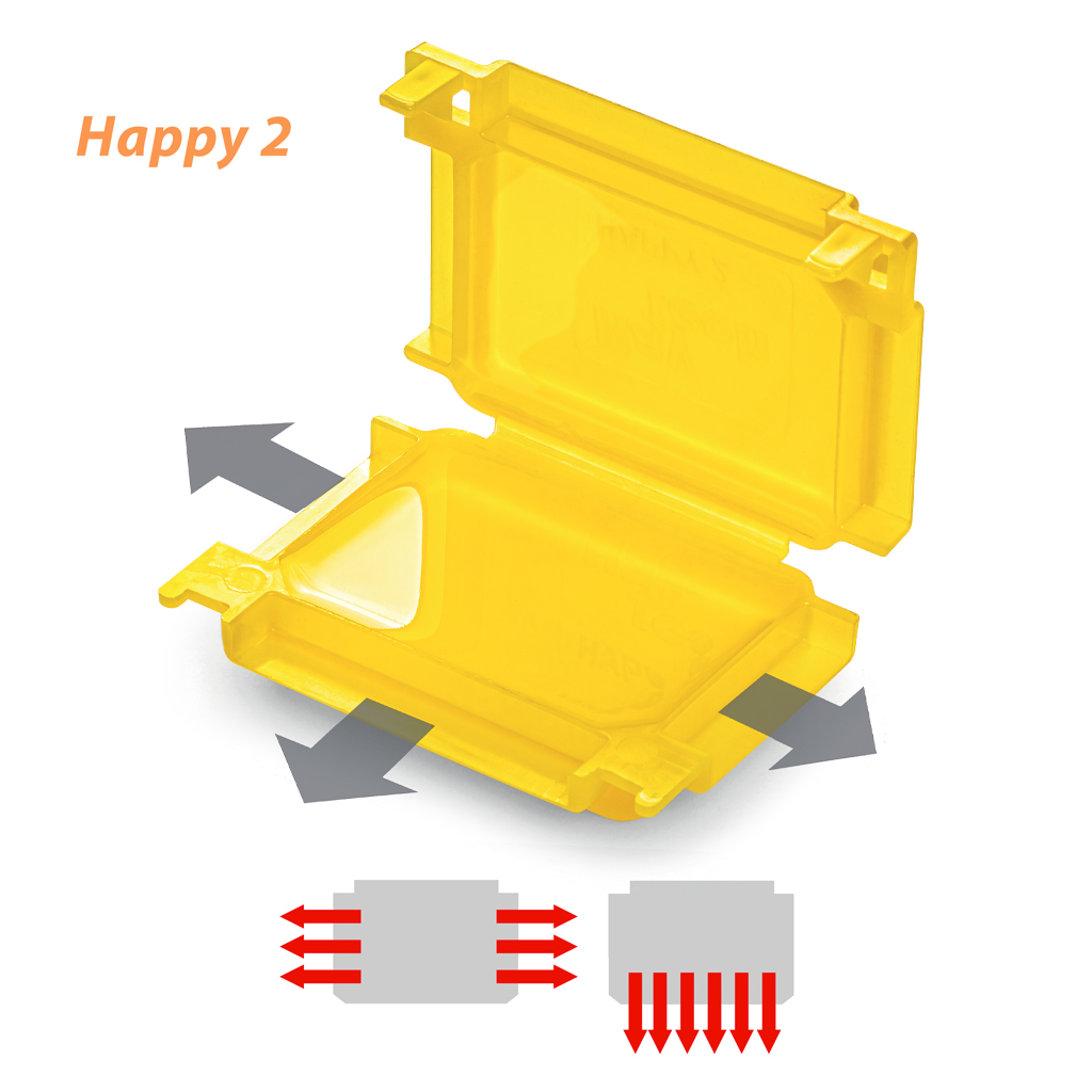 Raytech Happy GelBox boîte de jonction gel IPX8 3 entrées