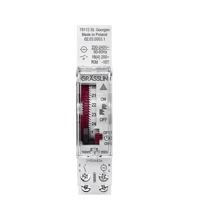 Grasslin Talento 211 mini horloge programmable 1 canal